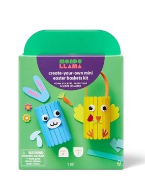 New! 2ct Easter Basket Craft Stick Activity Kit
- Mondo Llama™